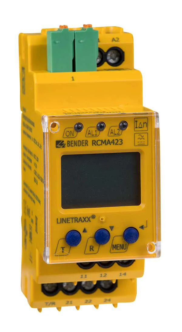 Устройство контроля дифференциальных токов Bender LINETRAXX RCMA423-D-1